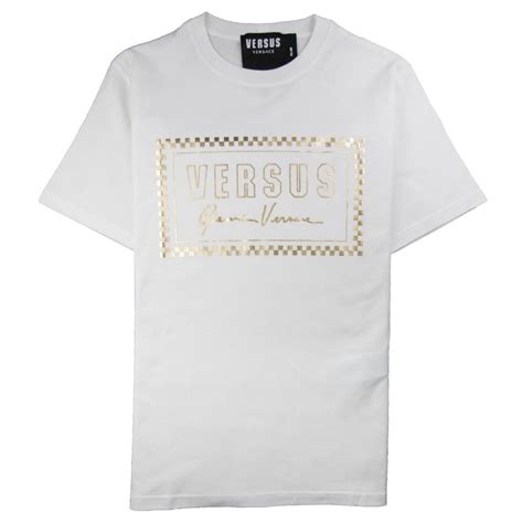 versus versace gold foil t shirt dress|Versace dresses for sale.